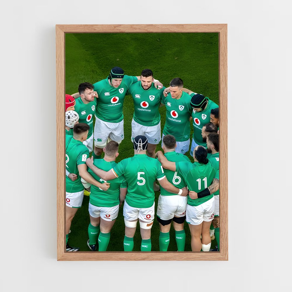 Poster La Victoire Irlandaise – affiche Rugby (vue 4)